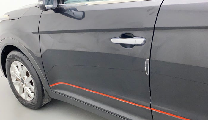 2018 Hyundai Creta SX 1.6 DIESEL, Diesel, Manual, 1,22,428 km, Front passenger door - Slightly dented