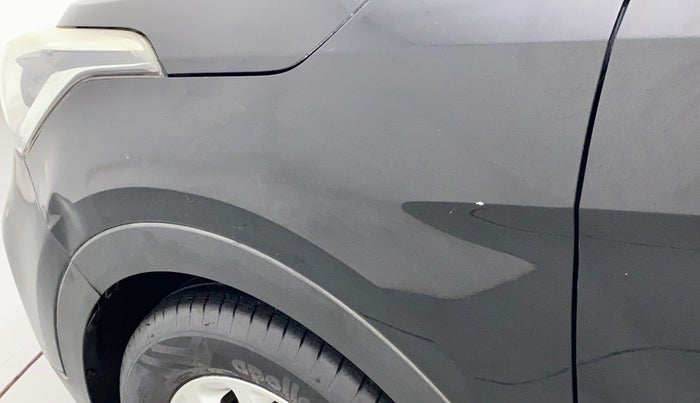 2018 Hyundai Creta SX 1.6 DIESEL, Diesel, Manual, 1,22,428 km, Left fender - Paint has minor damage