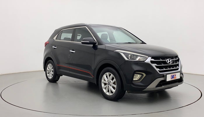 2018 Hyundai Creta SX 1.6 DIESEL, Diesel, Manual, 1,22,428 km, Right Front Diagonal