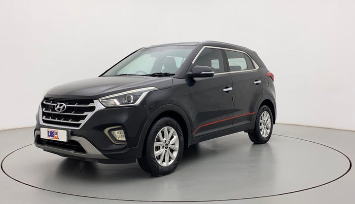 2018 Hyundai Creta SX 1.6 DIESEL, Diesel, Manual, 1,22,428 km, Left Front Diagonal
