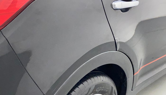 2018 Hyundai Creta SX 1.6 DIESEL, Diesel, Manual, 1,22,428 km, Right quarter panel - Slightly dented
