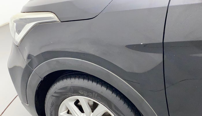 2018 Hyundai Creta SX 1.6 DIESEL, Diesel, Manual, 1,22,428 km, Left fender - Slightly dented