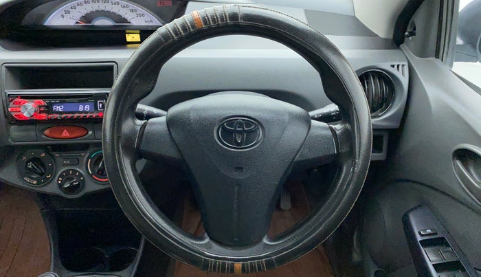 2012 Toyota Etios GD, Diesel, Manual, 62,604 km, Steering Wheel Close Up