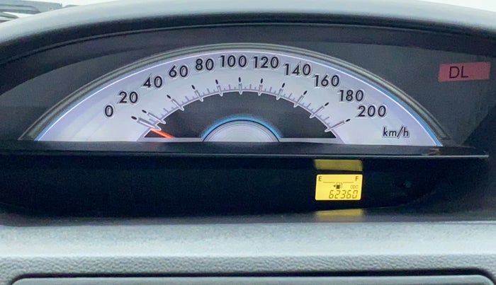 2012 Toyota Etios GD, Diesel, Manual, 62,604 km, Odometer Image