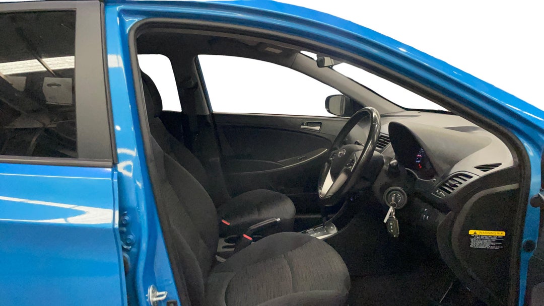 Right Side Front Door Cabin View