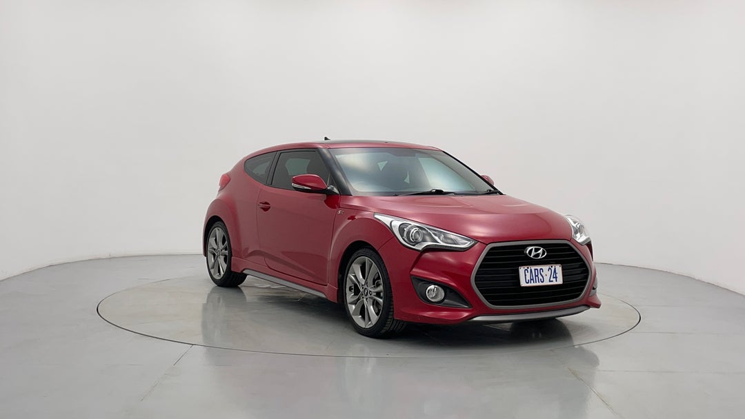 2015 Hyundai Veloster Sr Turbo, Automatic, 94536 km, Right Front Diagonal (45- Degree) View