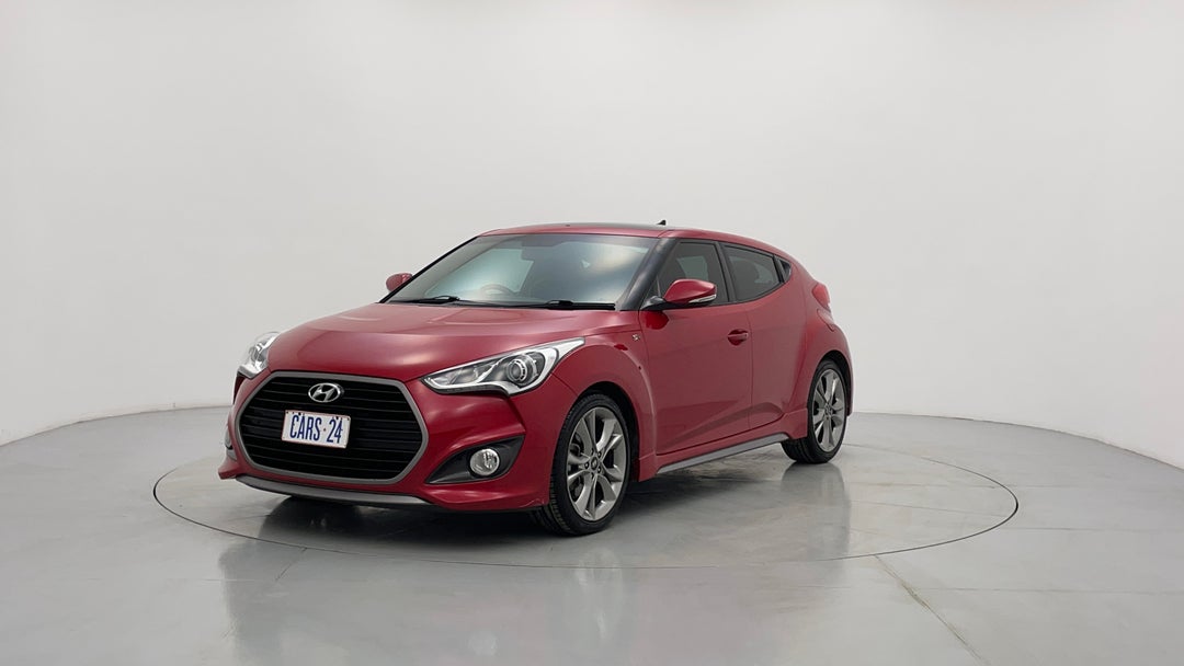 2015 Hyundai Veloster Sr Turbo, Automatic, 94536 km, Left Front Diagonal (45- Degree) View
