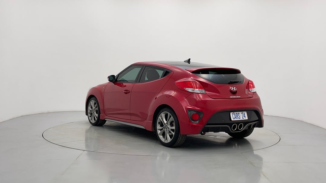 2015 Hyundai Veloster Sr Turbo, Automatic, 94536 km, Left Back Diagonal (45- Degree) View