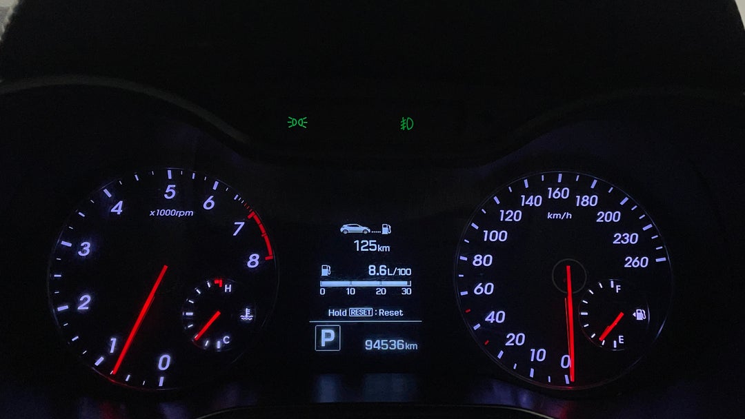 2015 Hyundai Veloster Sr Turbo, Automatic, 94536 km, Odometer View