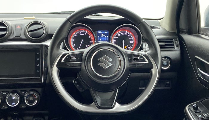 2021 Maruti Swift ZXI+, Petrol, Manual, 7,633 km, Steering Wheel Close Up