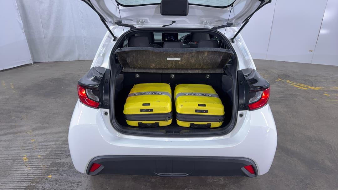 2024 Toyota Yaris Ascent Sport Hybrid, Automatic, 35527 km, Boot Inside View with Luggage