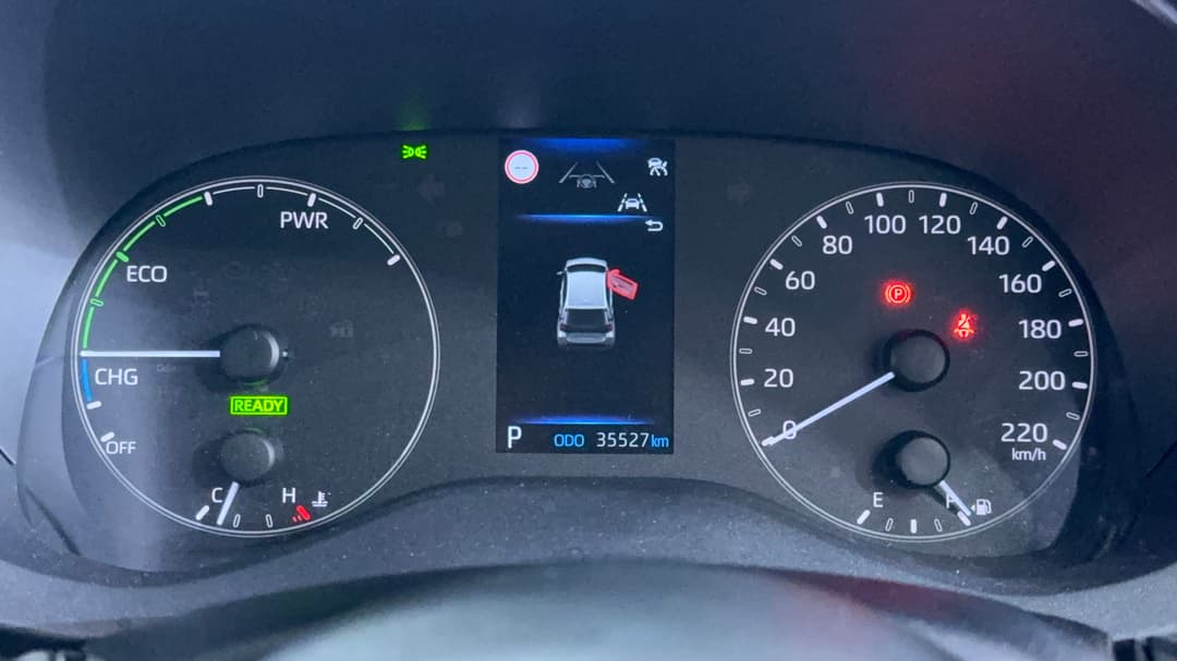 2024 Toyota Yaris Ascent Sport Hybrid, Automatic, 35527 km, Odometer View