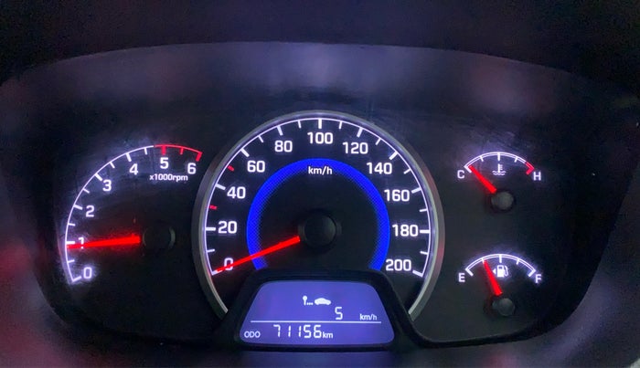 2018 Hyundai Grand i10 magna 1.2 crdi, Diesel, Manual, 71,083 km, Odometer Image