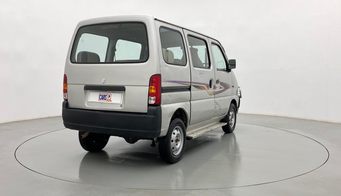 2012 Maruti Eeco 5 STR WITH A/C+HTR CNG, CNG, Manual, 60,376 km, Right Back Diagonal