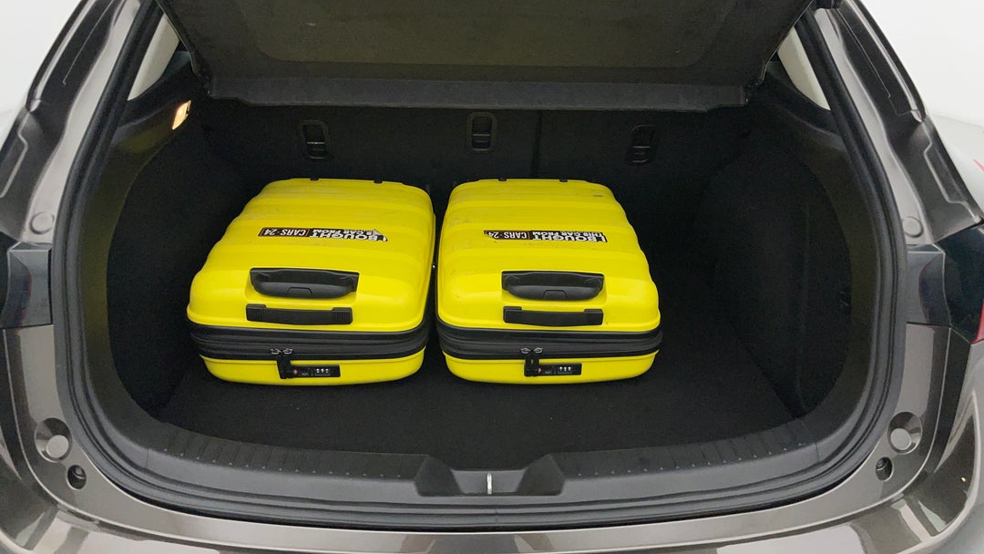 Boot Inside View with Luggage