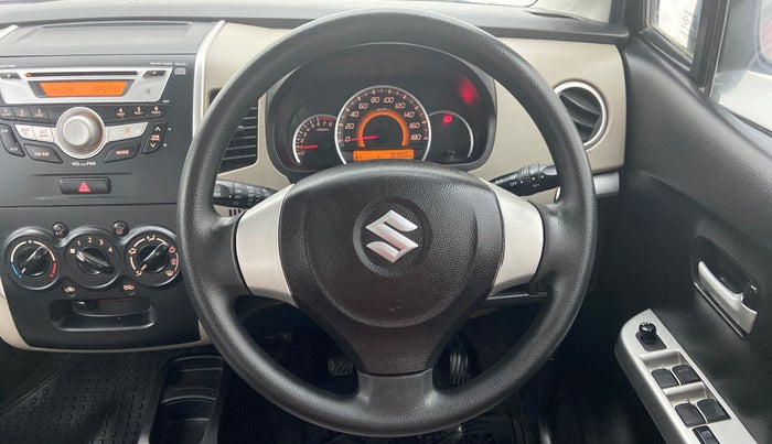 2015 Maruti Wagon R 1.0 VXI, Petrol, Manual, 76,719 km, Steering Wheel Close Up