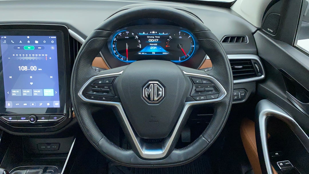 Steering Wheel Close Up
