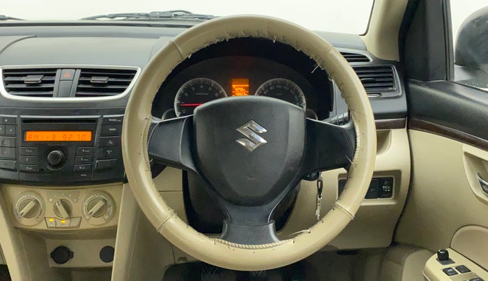 2012 Maruti Swift Dzire VXI, Petrol, Manual, 48,618 km, Steering Wheel Close Up
