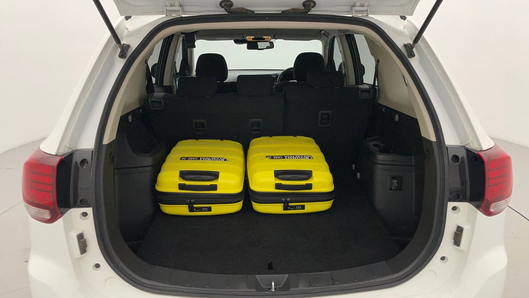 Boot Inside View with Luggage
