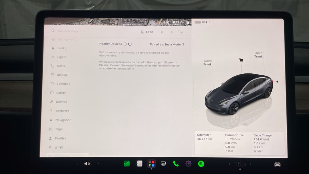 2023 Tesla Model 3 Long Range, Automatic, 48587 km, Android/Apple Car Play