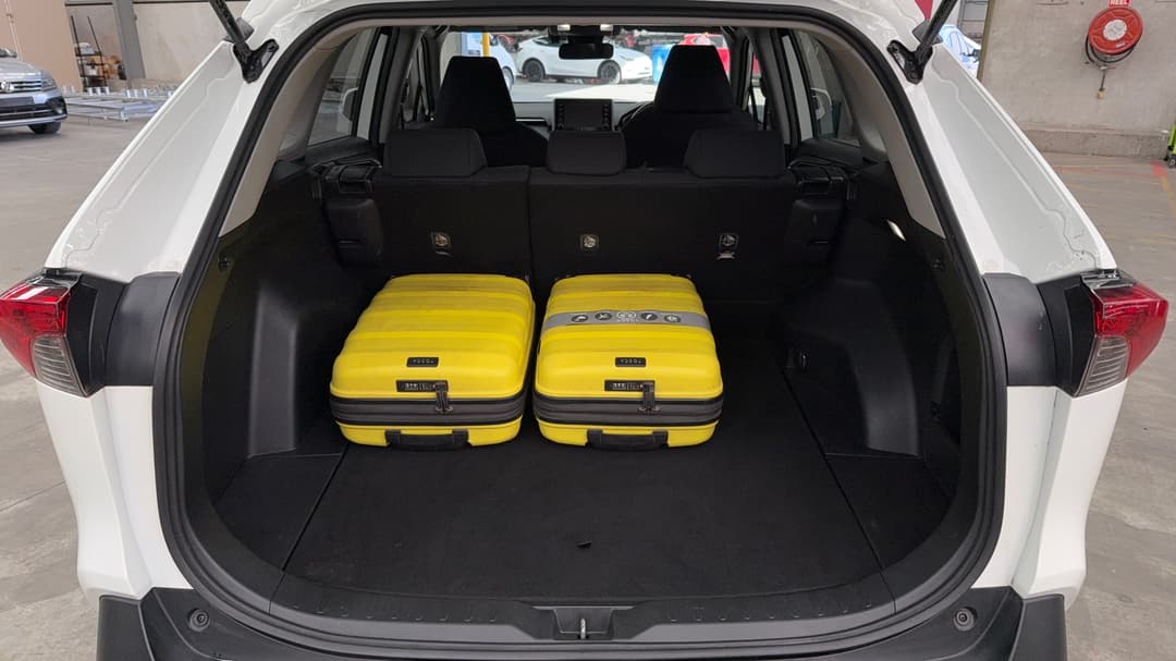 2022 Toyota RAV4 Gx (2WD) Hybrid, Automatic, 94971 km, Boot Inside View with Luggage