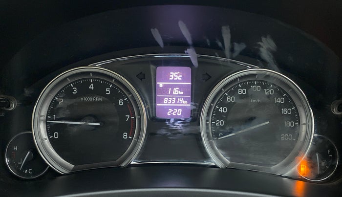 2018 Maruti Ciaz DELTA 1.4 MT PETROL, Petrol, Manual, 83,491 km, Odometer Image