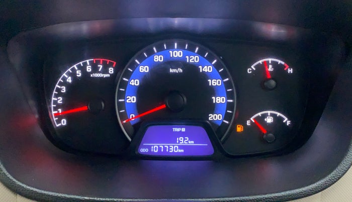 2016 Hyundai Xcent S 1.2, CNG, Manual, 1,08,002 km, Odometer View