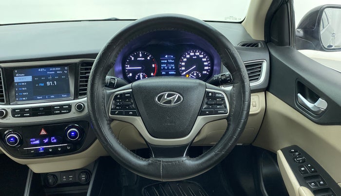 2019 Hyundai Verna 1.6 CRDI SX, Diesel, Manual, 42,486 km, Steering Wheel Close Up