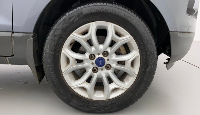2016 Ford Ecosport TITANIUM+ 1.5L DIESEL, Diesel, Manual, 1,13,937 km, Right Front Wheel