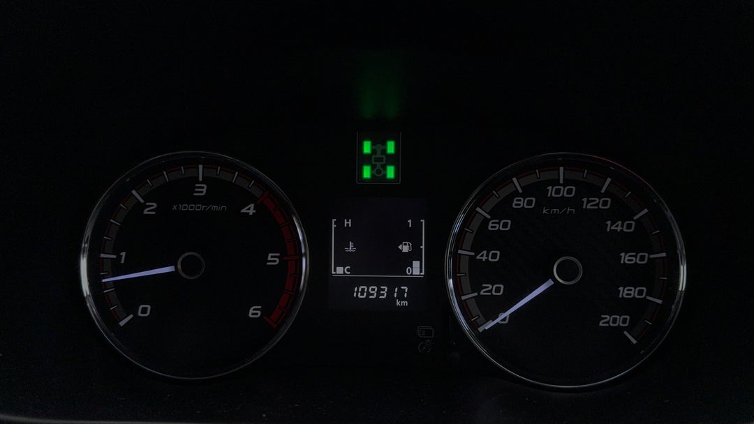 2018 Mitsubishi Triton Gls (4x4) Sports Edt, Manual, 109317 km, Odometer View