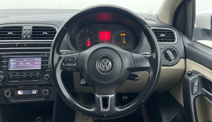 2014 Volkswagen Polo HIGHLINE1.2L PETROL, Petrol, Manual, 68,345 km, Steering Wheel Close Up