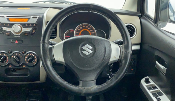 2016 Maruti Wagon R 1.0 VXI, Petrol, Manual, 34,596 km, Steering Wheel Close Up