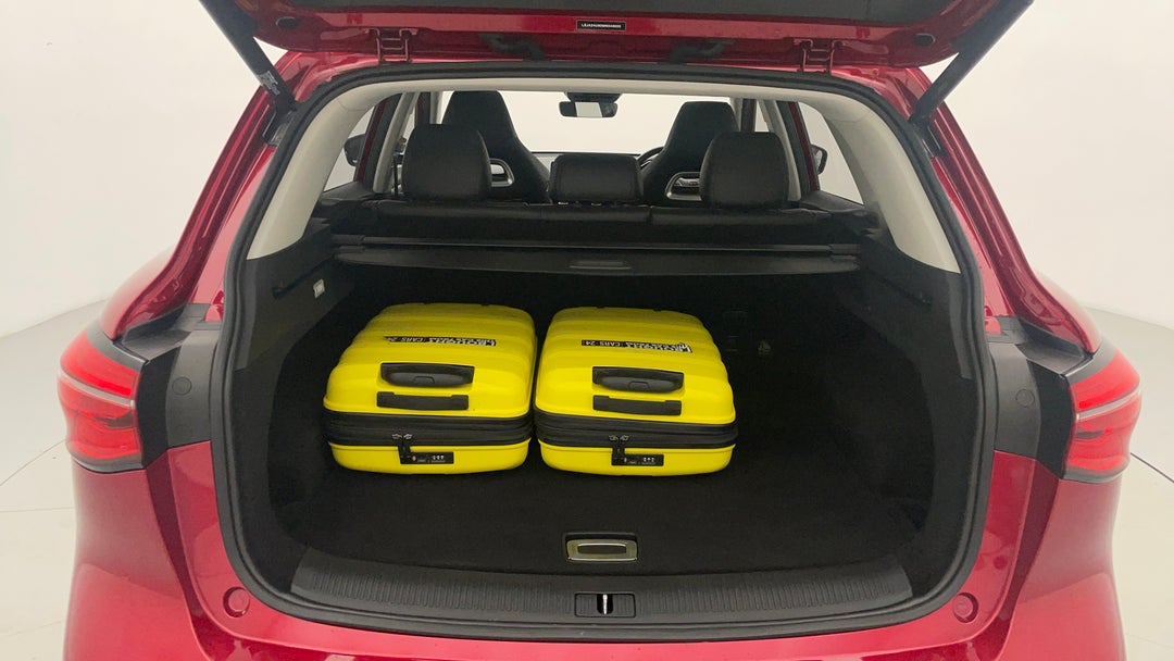 Boot Inside View with Luggage