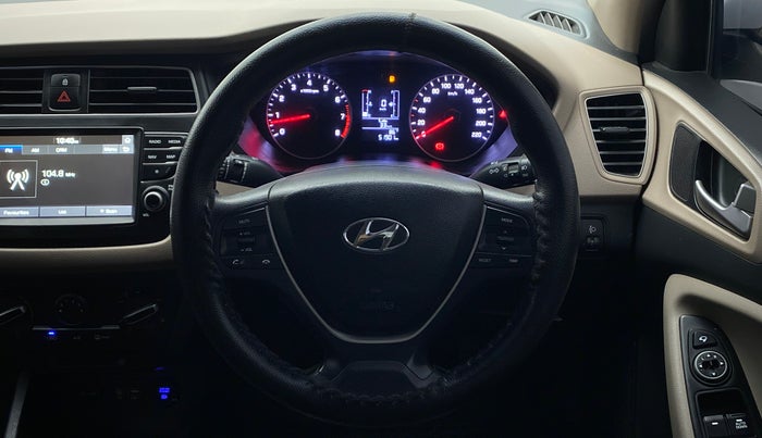 2019 Hyundai Elite i20 SPORTZ PLUS 1.2, Petrol, Manual, 52,314 km, Steering Wheel Close Up
