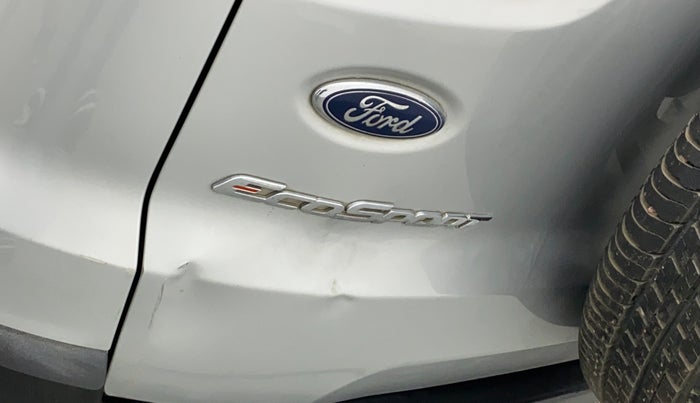 2019 Ford Ecosport 1.5TITANIUM TDCI, Diesel, Manual, 1,00,991 km, Dicky (Boot door) - Slightly dented