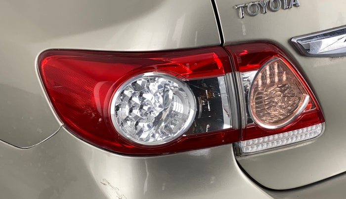 2012 Toyota Corolla Altis G AT, Petrol, Automatic, 91,323 km, Left tail light - Minor scratches
