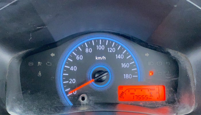 2019 Datsun Redi Go A, Petrol, Manual, 17,671 km, Odometer Image