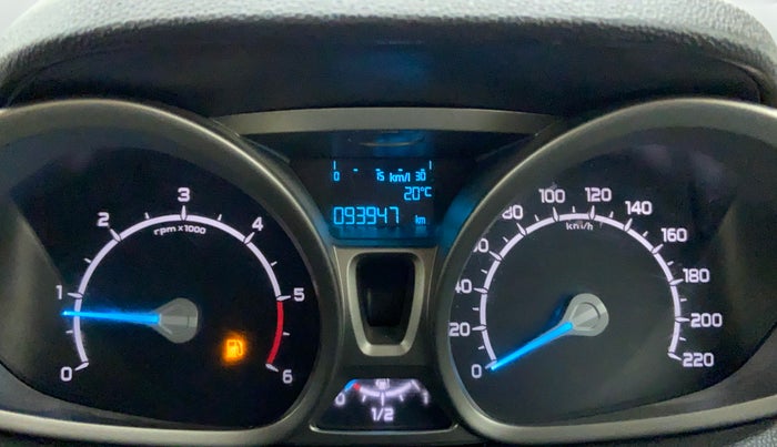 2016 Ford Ecosport 1.5TITANIUM TDCI, Diesel, Manual, 93,895 km, Odometer Image
