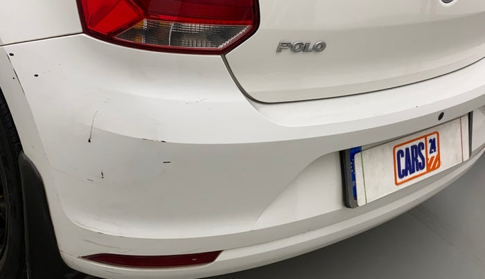 2018 Volkswagen Polo COMFORTLINE 1.0L MPI, Petrol, Manual, 78,764 km, Rear bumper - Paint is slightly damaged