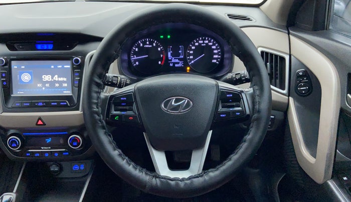 2016 Hyundai Creta 1.6 SX PLUS AUTO PETROL, Petrol, Automatic, 66,297 km, Steering Wheel Close-up