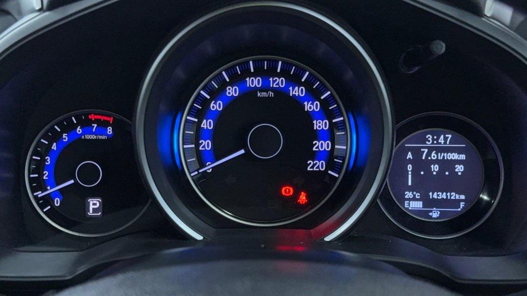 2017 Honda Jazz Vti, Automatic, 143412 km, Odometer View