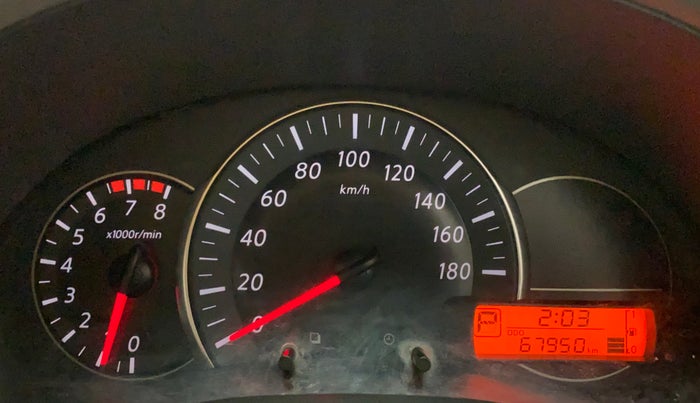 2014 Nissan Micra XV CVT, Petrol, Automatic, 67,950 km, Odometer Image