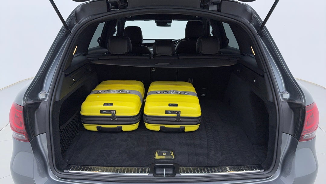 Boot Inside View with Luggage