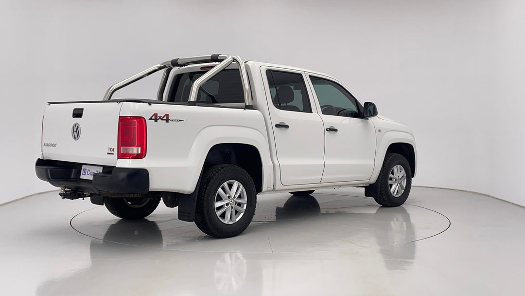 2016 Volkswagen Amarok Tdi420 Trendline (4x4), Automatic, 124271 km, Right Back Diagonal (45- Degree) View