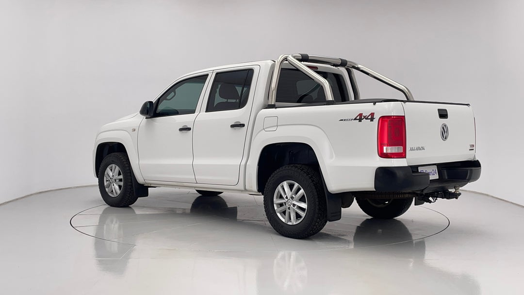 2016 Volkswagen Amarok Tdi420 Trendline (4x4), Automatic, 124271 km, Left Back Diagonal (45- Degree) View