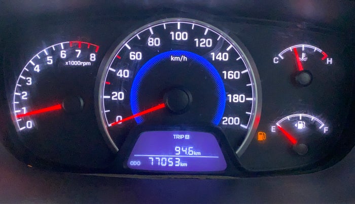 2016 Hyundai Grand i10 MAGNA 1.2 KAPPA VTVT, Petrol, Manual, 77,006 km, Odometer View