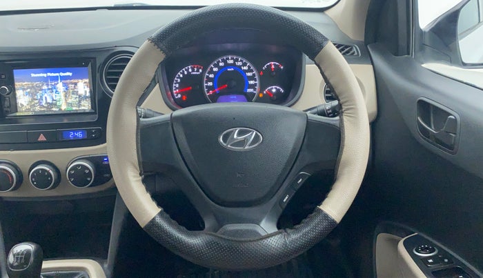 2016 Hyundai Grand i10 MAGNA 1.2 KAPPA VTVT, Petrol, Manual, 77,006 km, Steering Wheel Close-up