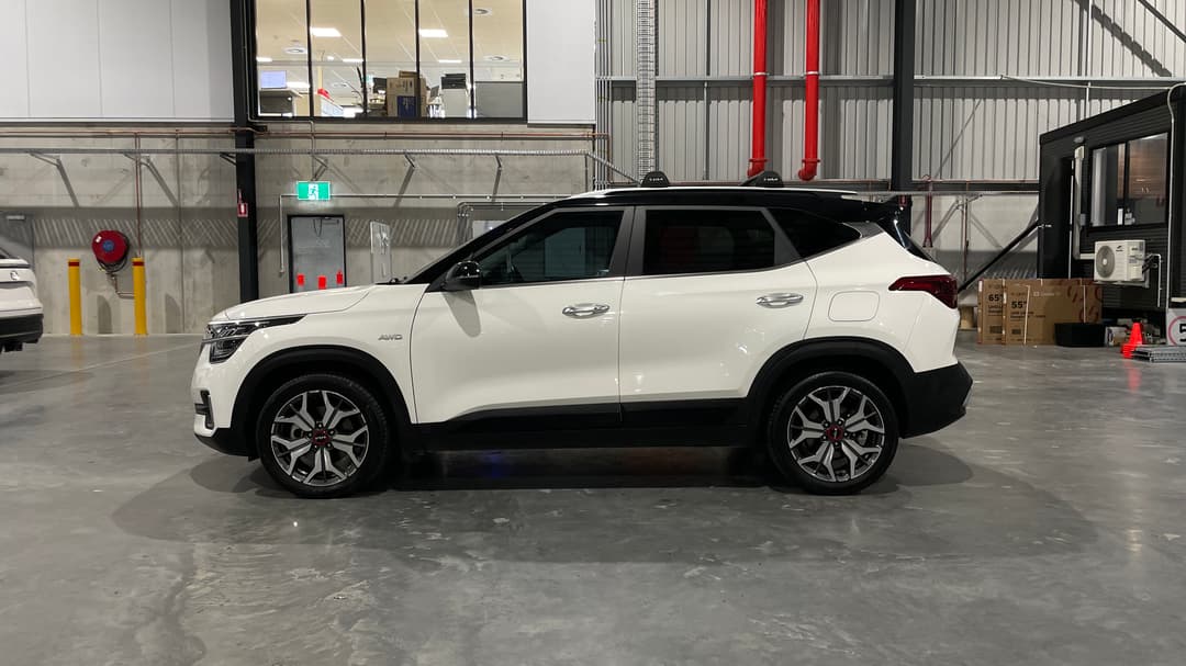 2021 Kia Seltos Gt-line (AWD), Automatic, 87502 km, Left Side View