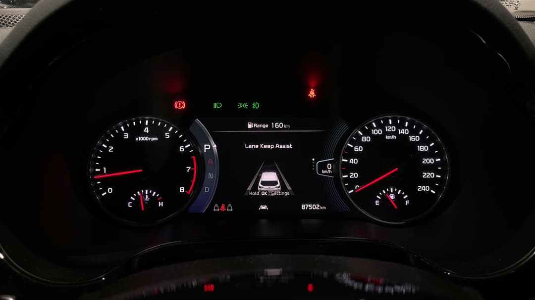2021 Kia Seltos Gt-line (AWD), Automatic, 87502 km, Odometer View