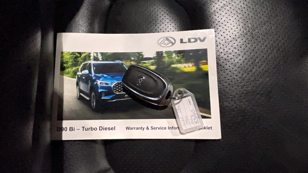 2022 LDV D90 Executive (4WD) D20, Automatic, 66295 km, Key Close-up
